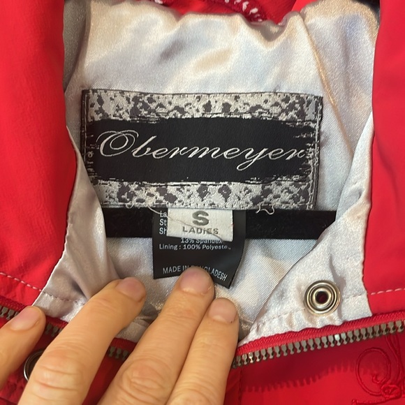 Obermeyer lightweight rain jacket - Picture 6 of 10